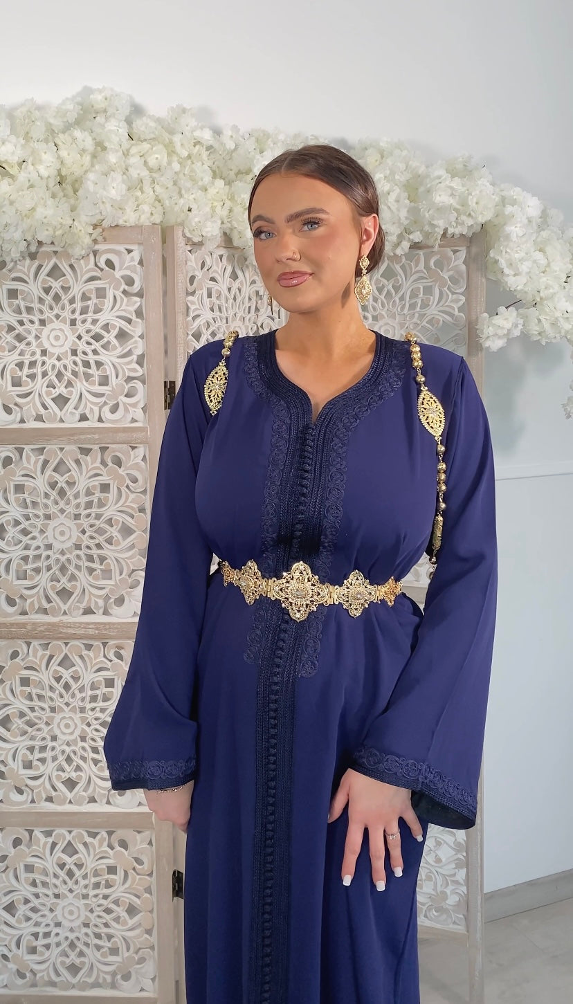 Caftan Rajaa, Bleu nuit